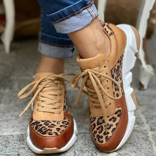 Léa | Baskets Confortboost Leopard